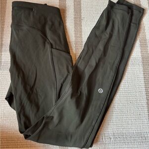 lululemon athletica Dark Green Leggings